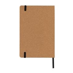 Vue Carnet A5 en liège et papier de verre Stoneleaf de couleur marron| Krokrodeal