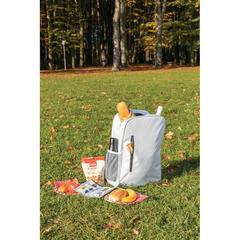 Vue Sac à dos isotherme Tierra de couleur bleu| Krokrodeal