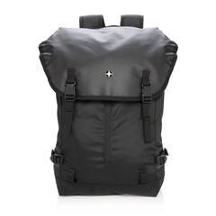 Vue Sac à dos ordinateur 17” de couleur noir| Krokrodeal