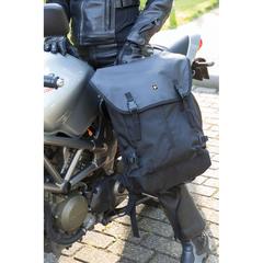 Vue Sac à dos ordinateur 17” de couleur noir| Krokrodeal