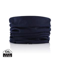 Vue Écharpe multifonctionnelle de couleur bleu| Krokrodeal