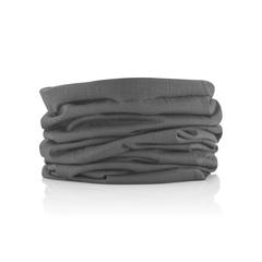 Vue Écharpe multifonctionnelle de couleur gris| Krokrodeal
