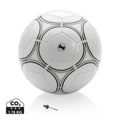 Vue Ballon de football taille 5 de couleur blanc| Krokrodeal