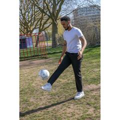 Vue Ballon de football taille 5 de couleur blanc| Krokrodeal