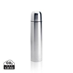 Vue Bouteille isotherme en acier inoxydable de couleur gris| Krokrodeal