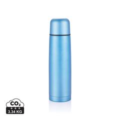 Vue Bouteille isotherme en acier inoxydable de couleur bleu| Krokrodeal