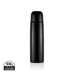 Vue Bouteille isotherme en acier inoxydable de couleur noir| Krokrodeal