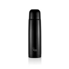 Vue Bouteille isotherme en acier inoxydable de couleur noir| Krokrodeal