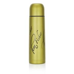 Vue Bouteille isotherme en acier inoxydable de couleur vert| Krokrodeal