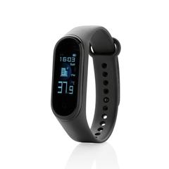 Vue Bracelet connecté de couleur noir| Krokrodeal