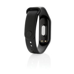 Vue Bracelet connecté de couleur noir| Krokrodeal
