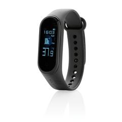 Vue Bracelet connecté de couleur noir| Krokrodeal
