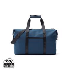 Vue VINGA Sac weekend Baltimore de couleur bleu| Krokrodeal