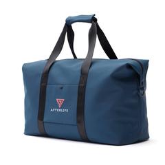 Vue VINGA Sac weekend Baltimore de couleur bleu| Krokrodeal