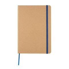 Vue Carnet kraft A5 de couleur bleu| Krokrodeal