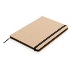 Vue Carnet kraft A5 de couleur noir| Krokrodeal