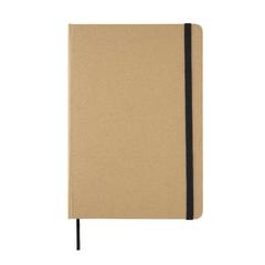 Vue Carnet kraft A5 de couleur noir| Krokrodeal