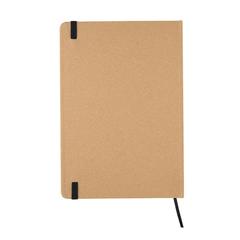 Vue Carnet kraft A5 de couleur noir| Krokrodeal