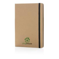 Vue Carnet kraft A5 de couleur noir| Krokrodeal