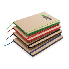 Vue Carnet kraft A5 de couleur noir| Krokrodeal