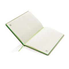 Vue Carnet kraft A5 de couleur vert| Krokrodeal