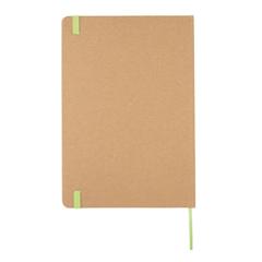 Vue Carnet kraft A5 de couleur vert| Krokrodeal