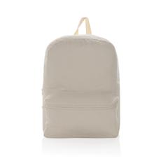 Vue Sac à dos en toile recyclée 285g/m² non teintée Aware™ de couleur blanc| Krokrodeal