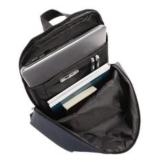 Vue Sac à dos pour ordinateur portable 15.6 pouces de couleur bleu| Krokrodeal