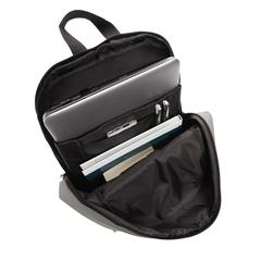 Vue Sac à dos pour ordinateur portable 15.6 pouces de couleur gris| Krokrodeal