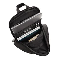 Vue Sac à dos pour ordinateur portable 15.6 pouces de couleur noir| Krokrodeal