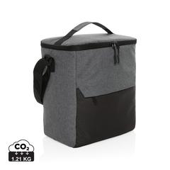 Vue Sac isotherme en rPET AWARE™ Kazu de couleur gris| Krokrodeal