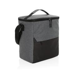 Vue Sac isotherme en rPET AWARE™ Kazu de couleur gris| Krokrodeal