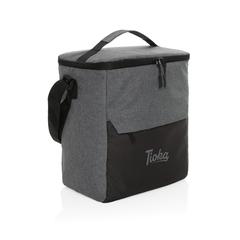 Vue Sac isotherme en rPET AWARE™ Kazu de couleur gris| Krokrodeal