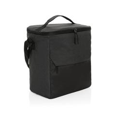 Vue Sac isotherme en rPET AWARE™ Kazu de couleur noir| Krokrodeal