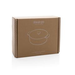 Vue Cocotte 23cm en fonte Ukiyo de couleur noir| Krokrodeal