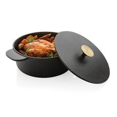 Vue Cocotte 23cm en fonte Ukiyo de couleur noir| Krokrodeal