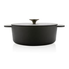 Vue Cocotte 23cm en fonte Ukiyo de couleur noir| Krokrodeal