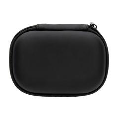 Vue Ecouteurs sport TWS dans son boitier de charge de couleur noir| Krokrodeal