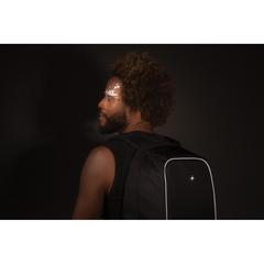 Vue Sac à dos antivol à ordinateur 15,6” de couleur noir| Krokrodeal