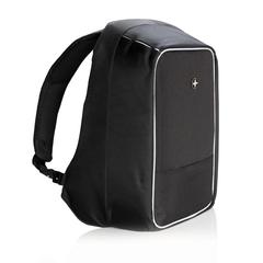 Vue Sac à dos antivol à ordinateur 15,6” de couleur noir| Krokrodeal
