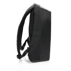 Vue Sac à dos antivol à ordinateur 15,6” de couleur noir| Krokrodeal