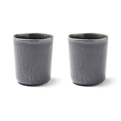 Vue VINGA Set de 2 mugs Nomimono de couleur noir| Krokrodeal