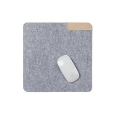 Vue VINGA Tapis de souris en feutre recyclé GRS Albon de couleur gris| Krokrodeal
