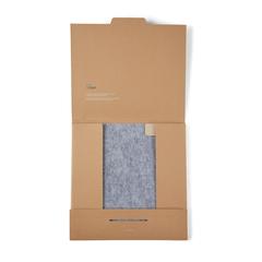 Vue VINGA Tapis de souris en feutre recyclé GRS Albon de couleur gris| Krokrodeal