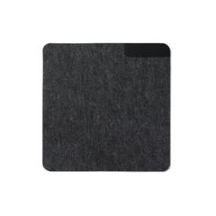 Vue VINGA Tapis de souris en feutre recyclé GRS Albon de couleur noir| Krokrodeal