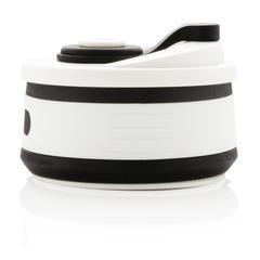 Vue Mug en silicone pliable de couleur noir| Krokrodeal