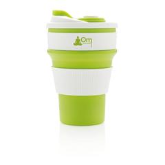 Vue Mug en silicone pliable de couleur vert| Krokrodeal