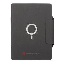 Vue Conférencier A4 avec chargeur induction 10W Artic de couleur noir| Krokrodeal