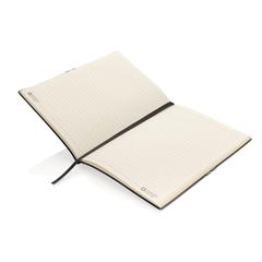 Vue Carnet de notes A5 Deluxe à couverture souple de couleur noir| Krokrodeal