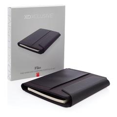 Vue Conférencier A5 avec chargeur sans fil Fiko de couleur noir| Krokrodeal